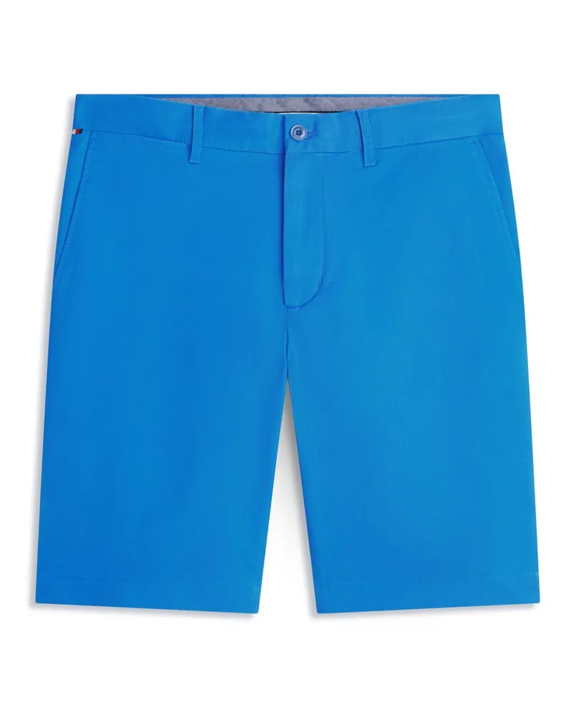Tommy Hilfiger Stretch-Bermudashorts Denton, Slim Fit in Mittelblau