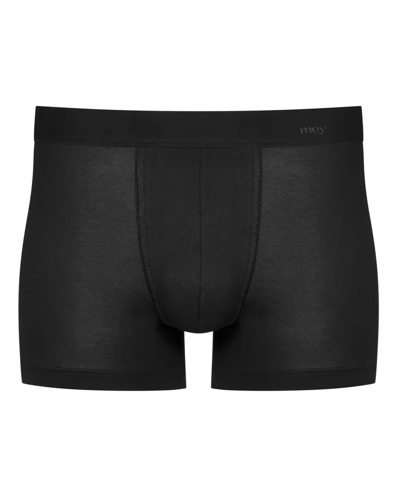 Mey Stretch Boxer mit Softbund und Frottee-Einlage in Schwarz