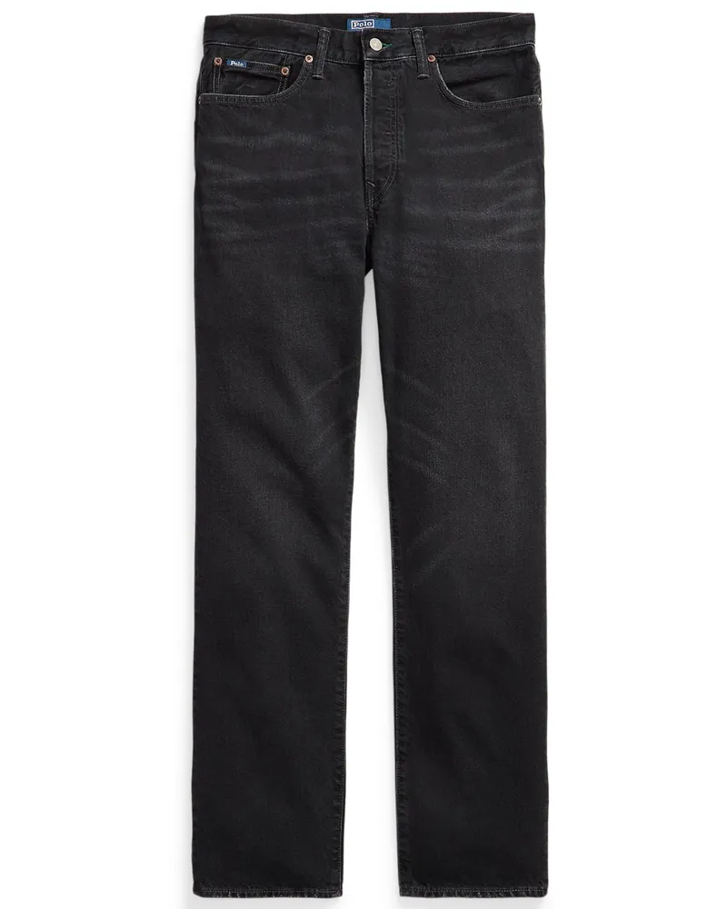 Ralph Lauren Jeans Heritage aus Baumwolle, Straight Fit in Anthrazit