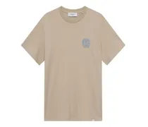 T-Shirt aus Jersey mit Front-und Backprint