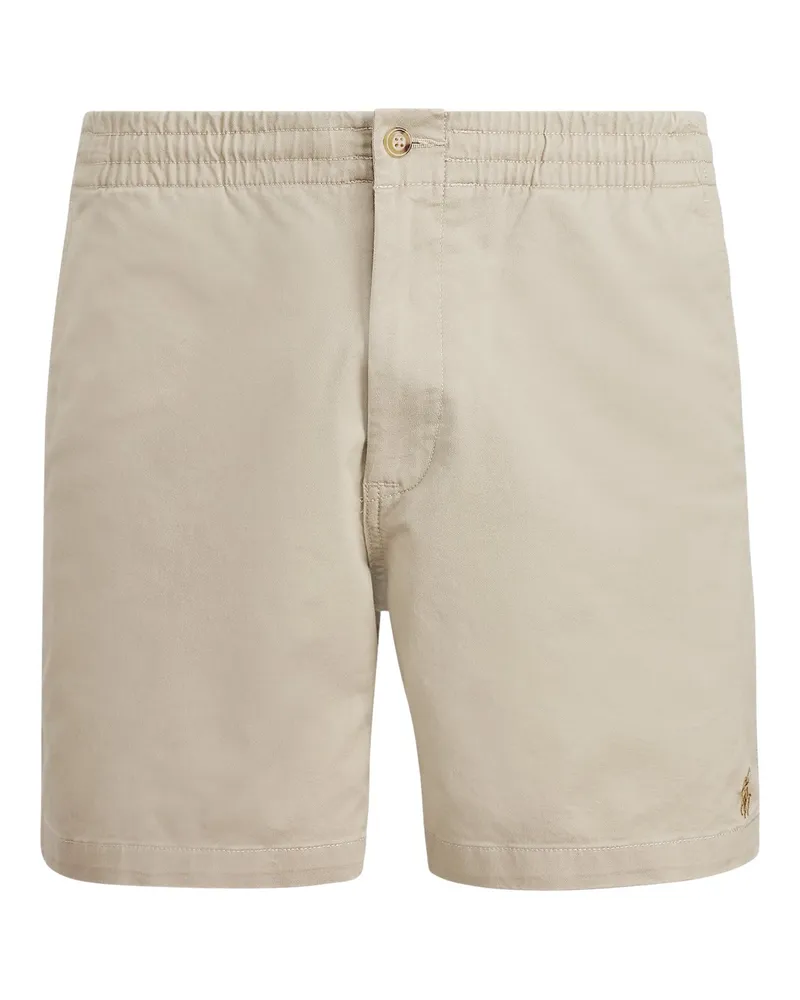 Ralph Lauren Glatte Bermudas mit Stretch und kleiner Pony-Stickerei, Stretch Classic Fit in Khaki