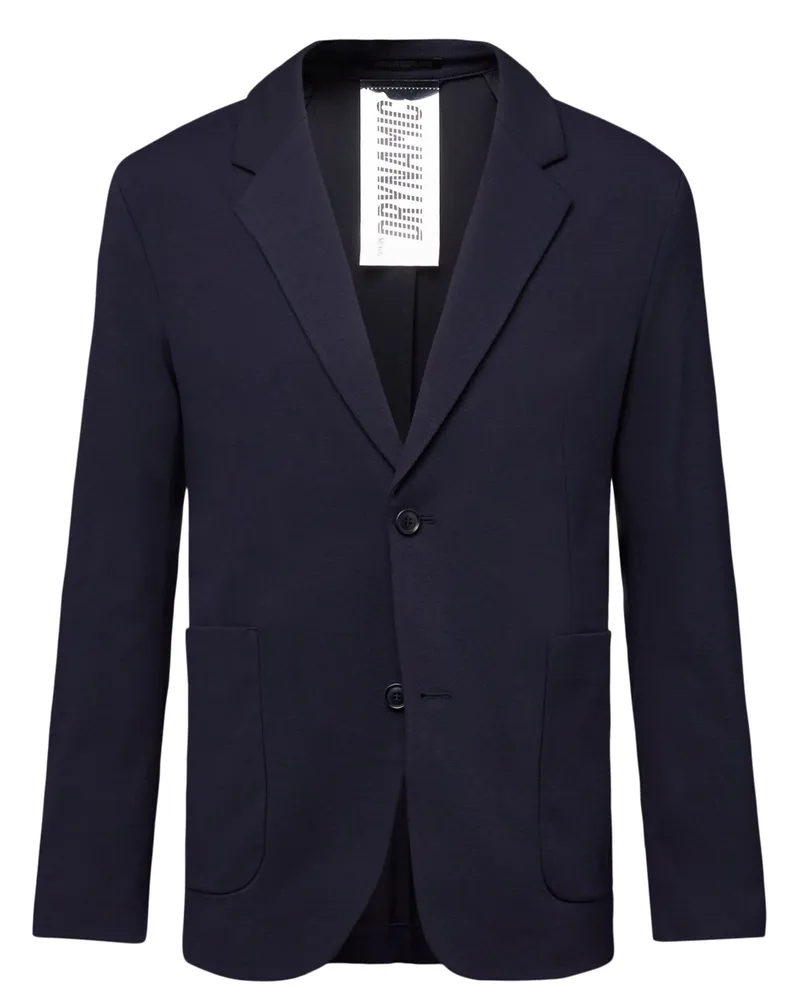 Drykorn Anzugsakko Marls aus einem strukturierten Stretch-Mix, Tailored Fit in Marine