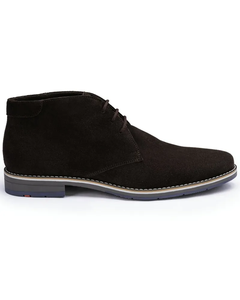 Lloyd Chukka Boots Drift aus Veloursleder in Dunkelbraun