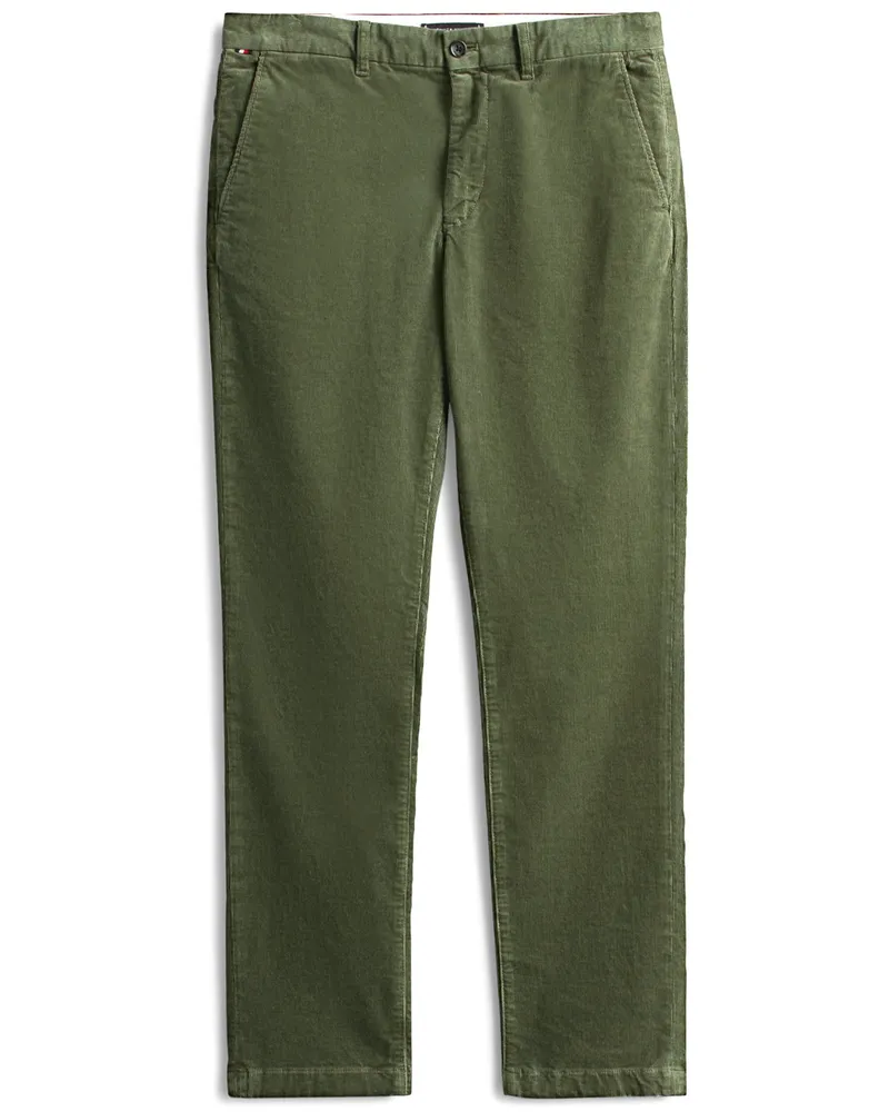 Tommy Hilfiger Cordhose Denton mit Stretchanteil, Straight Fit in Oliv