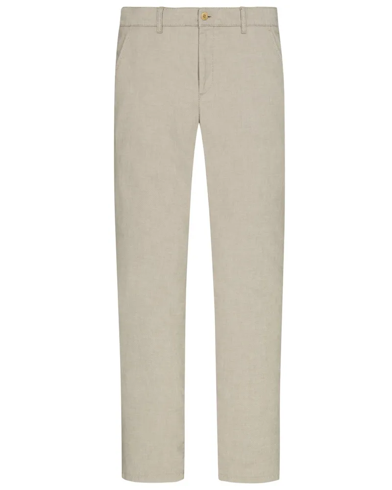 Alberto Chino Lou mit Stretchanteil, Regular Fit in Sand