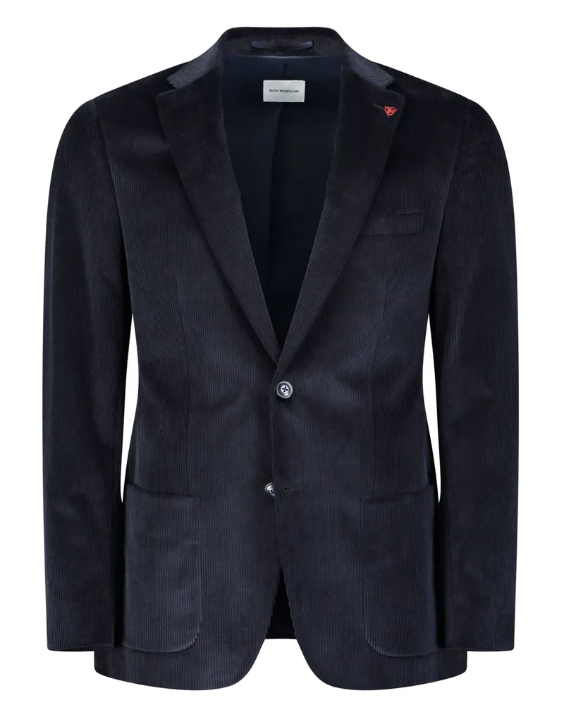 Roy Robson Cordsakko aus Baumwolle und Stretch, Slim Fit in Marine