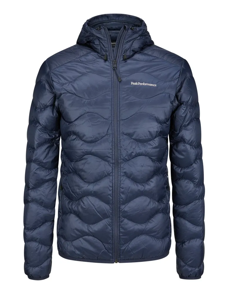 Peak Performance Leichte Daunenjacke mit Kapuze in Blau