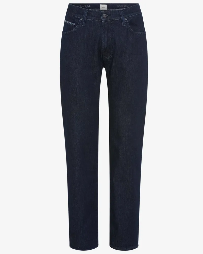 Brax Raw-Jeans Clint mit Stretchanteil, Relaxed Fit in Schwarzblau