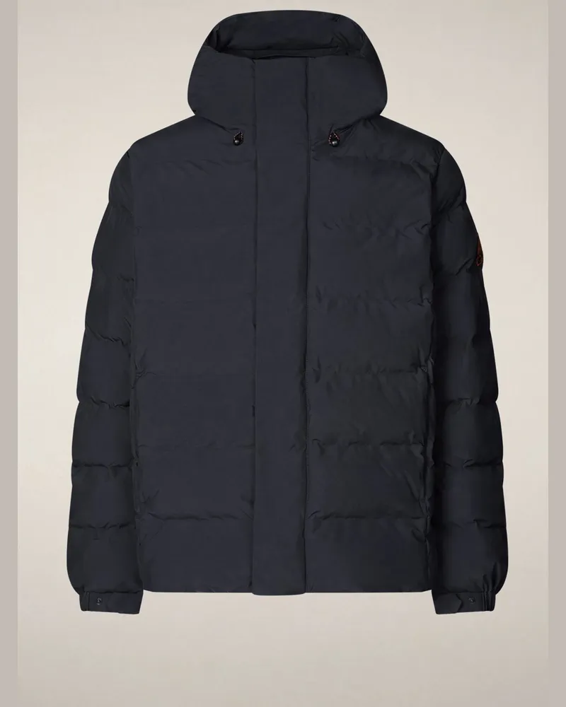 Save The Duck Arctic Puffer-Jacke mit Kapuze und Plumtech®-Ausstattung in Marine