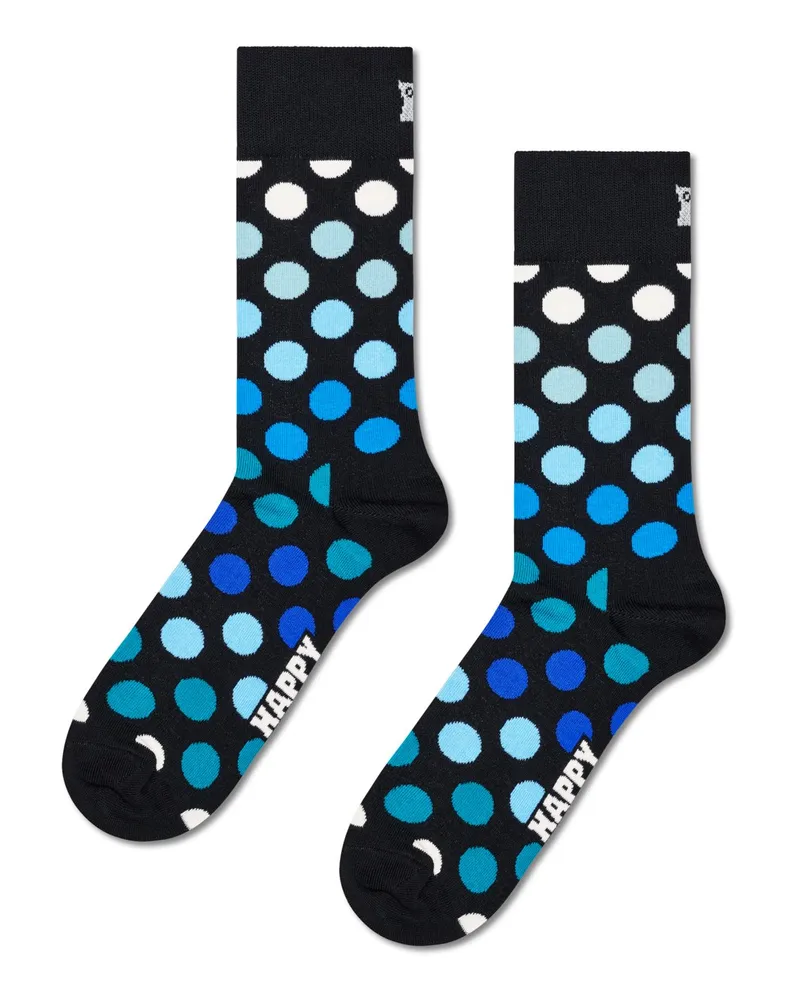 Happy Socks Socken mit Stretch und Polka Dots in Marine