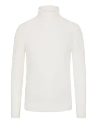 Tom Rusborg Rollkragenpullover aus Merinowolle Offwhite