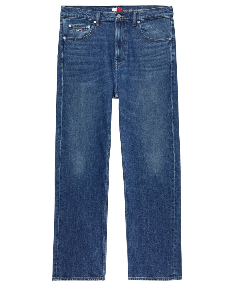 Tommy Hilfiger Raw Jeans Otis, Regular Straight in Schwarzblau
