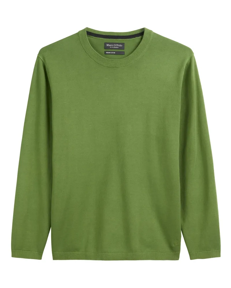 Marc O'Polo Leichter Pullover aus Bio-Baumwolle in Grün