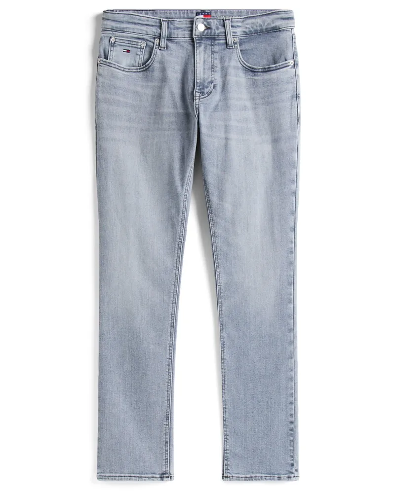 Tommy Hilfiger Stretch-Jeans Scanton in dezenter Used-Optik, Slim Fit in Grau