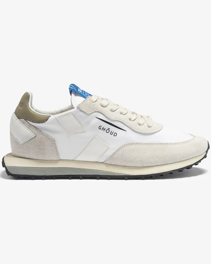 GHŌUD Runner Sneaker Rush Essential aus einem Material-Mix in Weiß