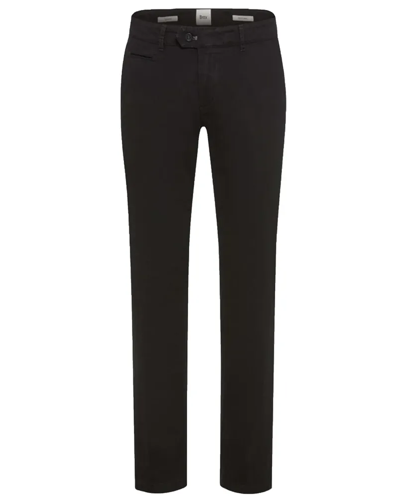 Brax Chino Everest mit Lyocell und Stretch, Regular Fit in Schwarz