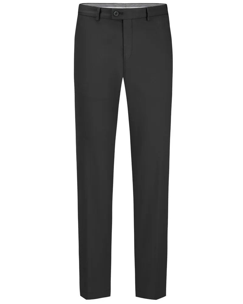 Hiltl Leichte Wollhose Tarent mit Stretchanteil, Slim Fit in Schwarz