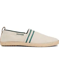 Tommy Hilfiger Espadrilles aus Canvas mit Gummisohle Beige