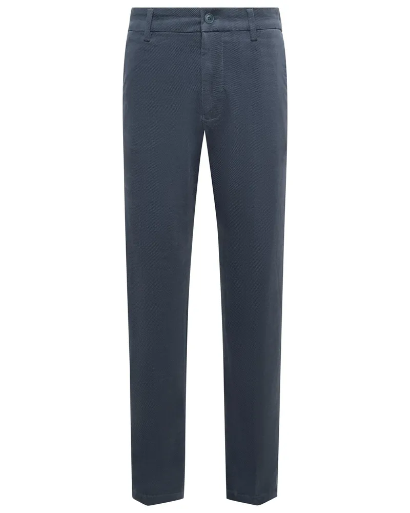 Drykorn Stoffhose Ajend RGLR aus einem Baumwoll-Twill, Regular in Blau