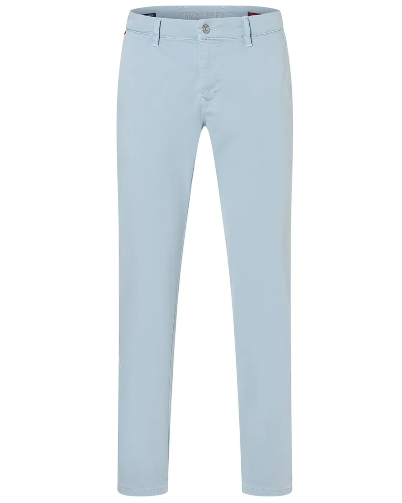 MAC Jeans Stretch-Chino Driver Pants aus einem Baumwoll-Mix, Modern Fit in Hellblau