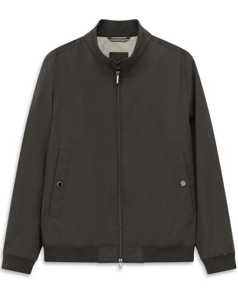 Bugatti Leichter Blouson mit Zip und Innenfutter in Braun