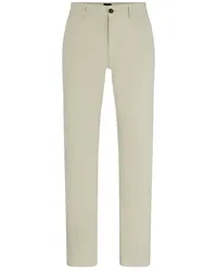 HUGO BOSS Chino mit Stretchanteil, Slim Fit Kreide