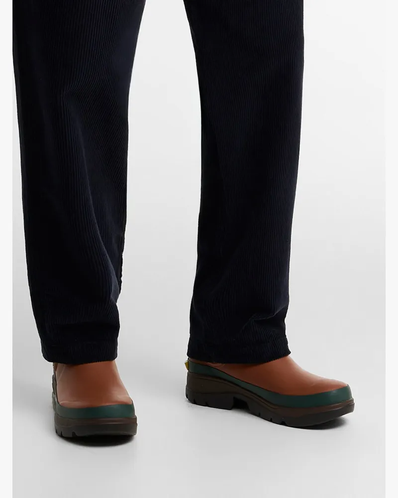 Barbour Paul Smith Loves Barbour Herren Gummistiefel Chelsea in Braun