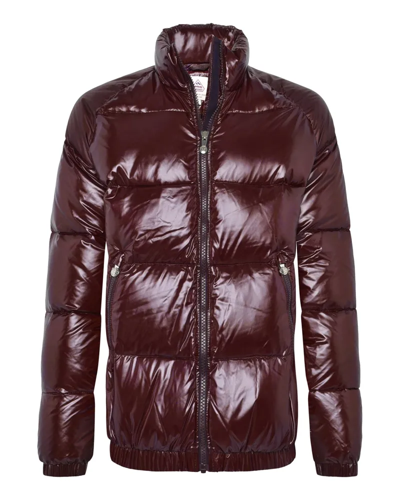 Pyrenex Gesteppte UNISEX-Daunenjacke Vintage Mythic in Bordeaux