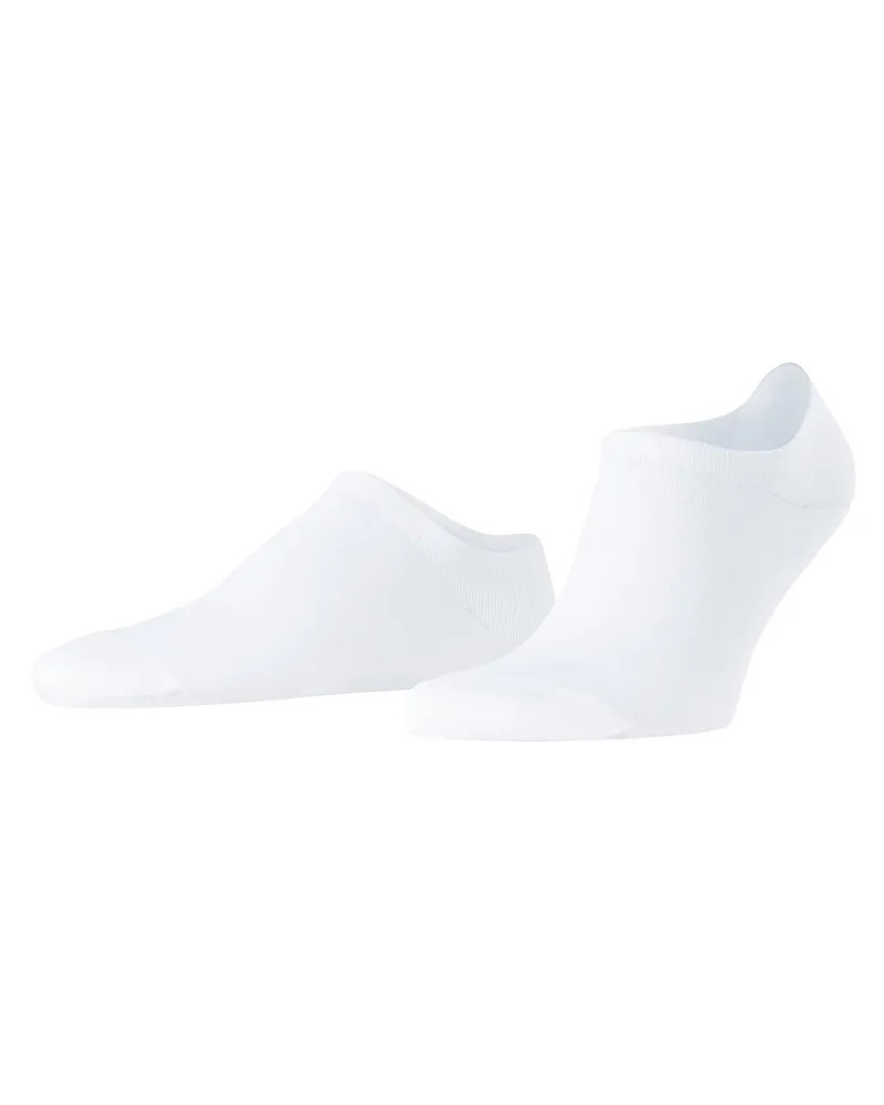 Falke Unifarbene Sneakersocken mit High Cut-Ausschnitt in Weiß