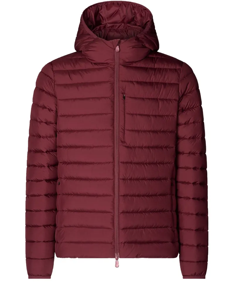 Save The Duck Leichte Steppjacke Juncus mit Plumtech-Isolation in Dunkelrot