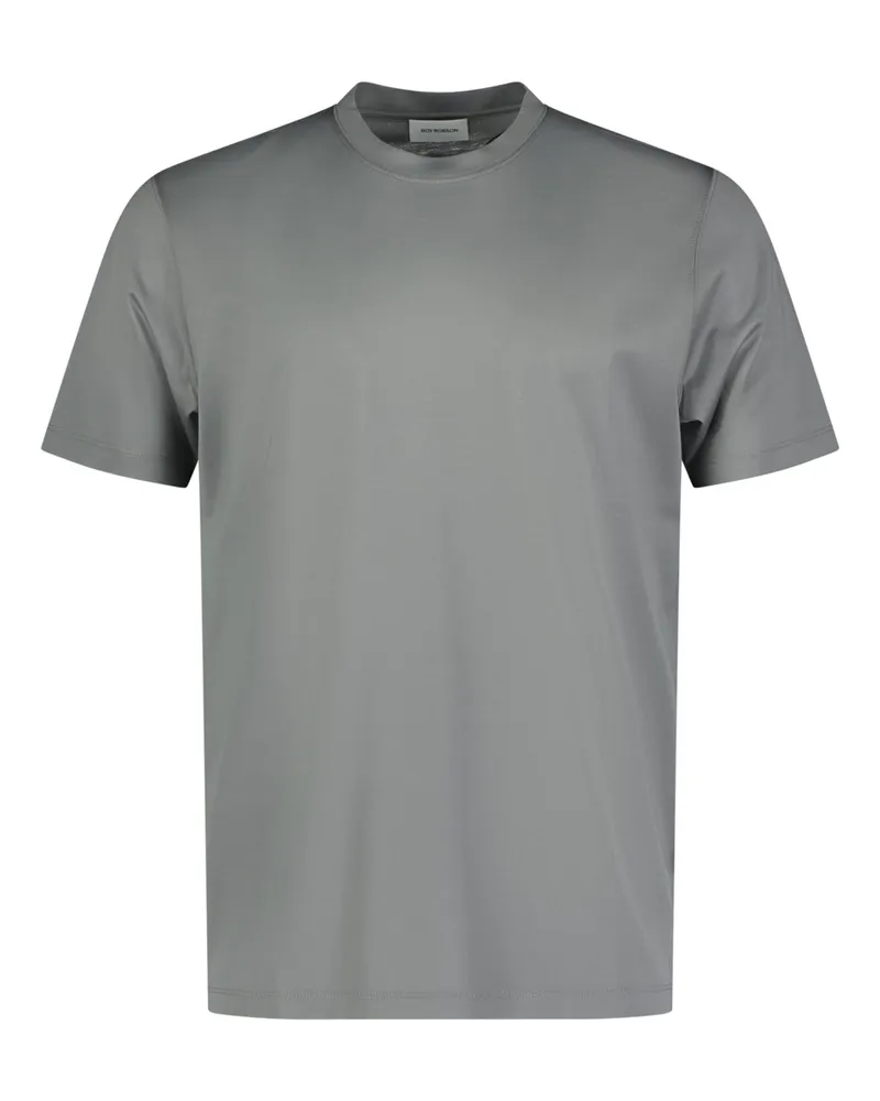 Roy Robson Leichtes T-Shirt aus softem Baumwolljersey in Grau