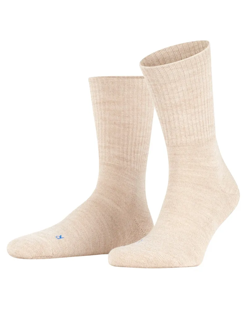 Falke Socken Walkie light aus einem Schurwoll-Mix in Beige