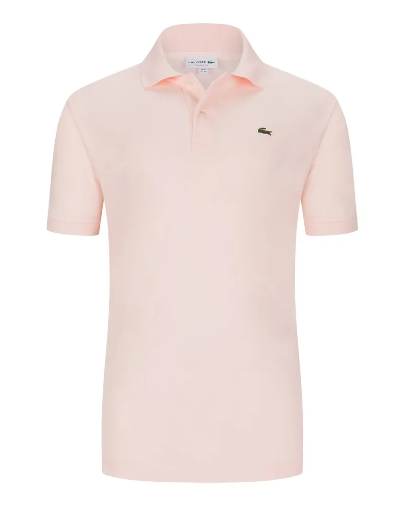 Lacoste Piqué-Poloshirt L1212 Classic Fit, mit kleinem Krokodil-Aufnäher Rosenrot