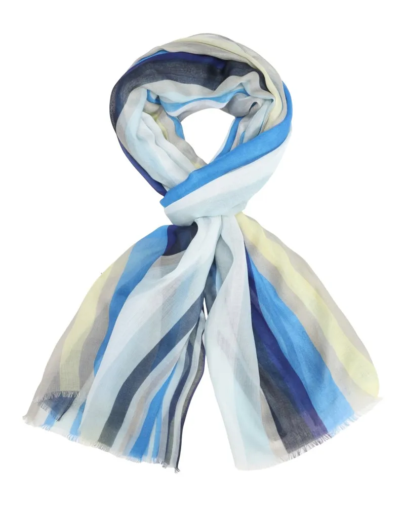 DANTE Softer Sommer-Schal mit Streifenmuster aus Modal in Ohne