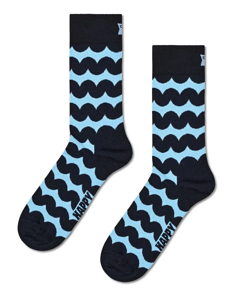 Happy Socks Socken mit Stretch und Streifen in Marine