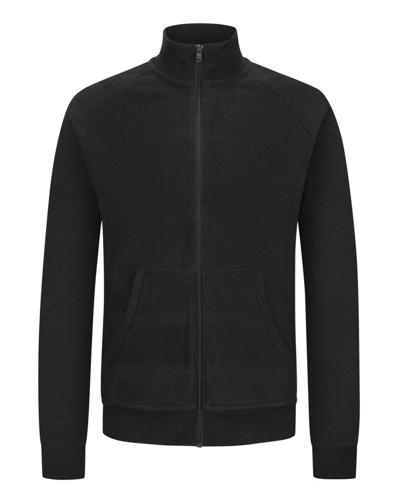 Ralph Lauren Weiche Fleecejacke mit Sweat-Innenseite in Schwarz
