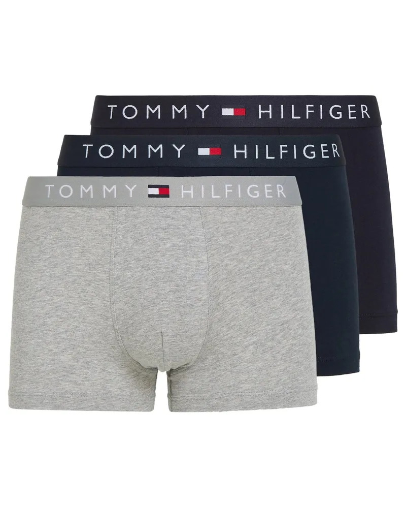 Tommy Hilfiger 3er Pack Trunks mit Logo-Bund in Multicolor