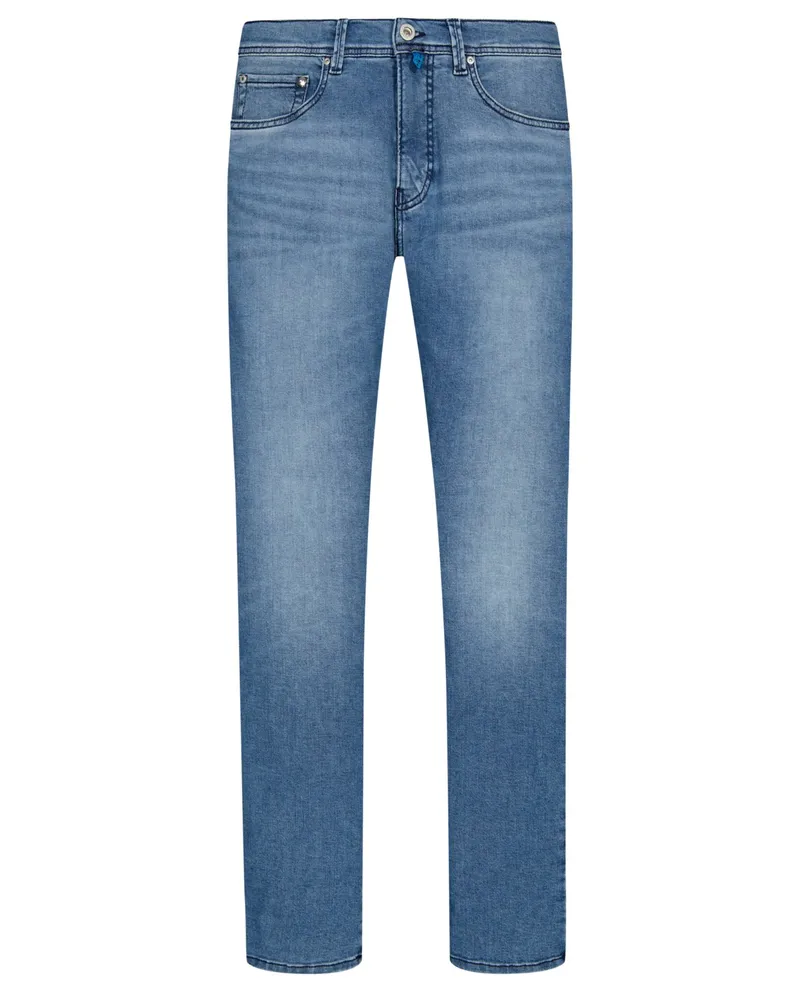 Pierre Cardin Jeans Futureflex Lyon, Modern Tapered Fit Graublau