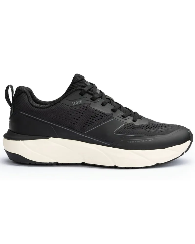 Lloyd Runner-Sneaker Loom aus einem Textil-Mesh in Schwarz