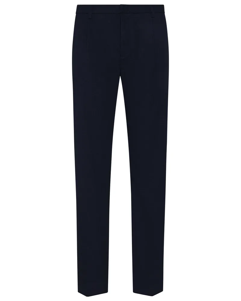 Roy Robson Anzughose in Flanell-Qualität, Slim Fit in Marine