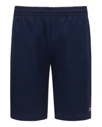 Lacoste Unifarbene Sweat-Bermudas Marine