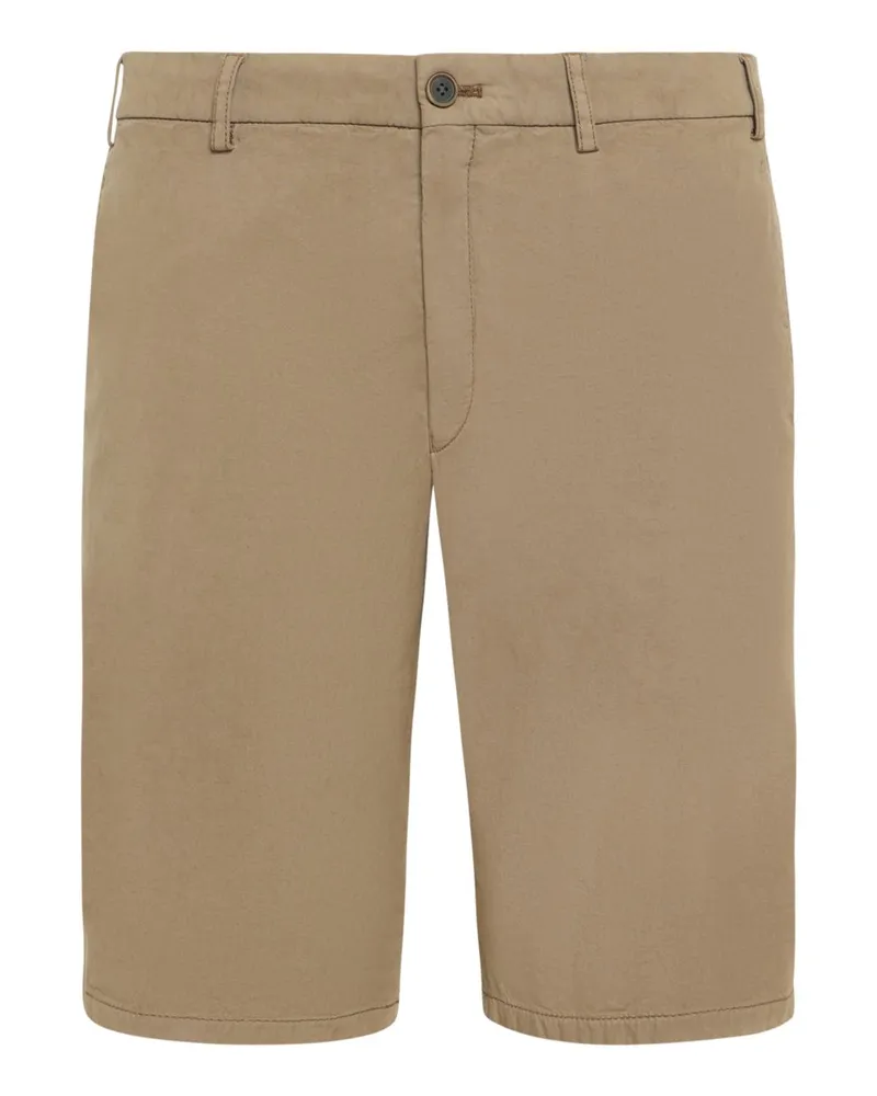 Hiltl Summer Popeline-Shorts Parmino mit Lyocell, Regular in Braun