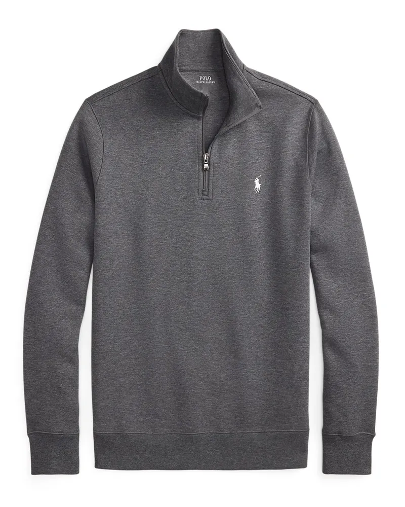 Ralph Lauren Sweat-Troyer mit Logo-Aufnäher in Grau