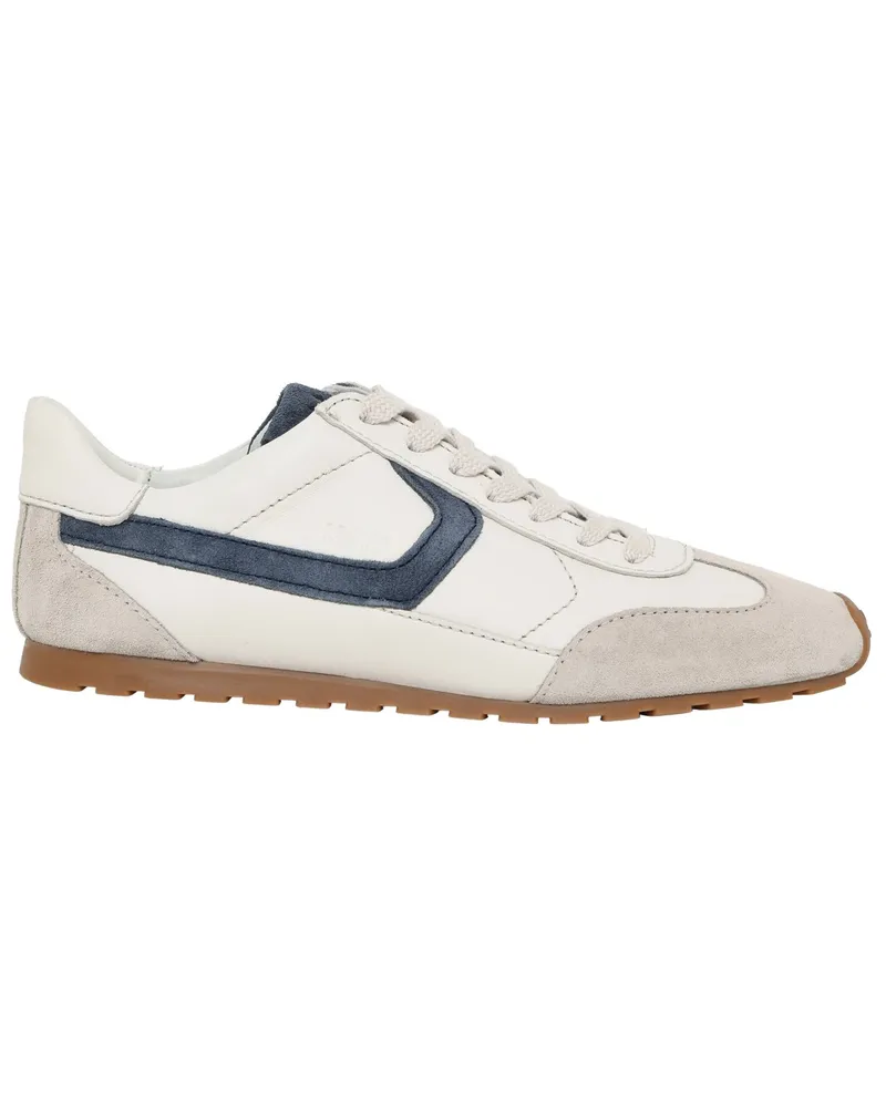Lloyd Runner-Sneaker Velocity aus einem Leder-Mix und Variofootbed in Offwhite