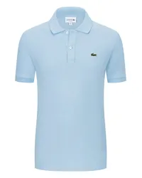 Lacoste Piqué-Poloshirt PH4012 Slim Fit, mit Krokodil-Aufnäher Hellblau