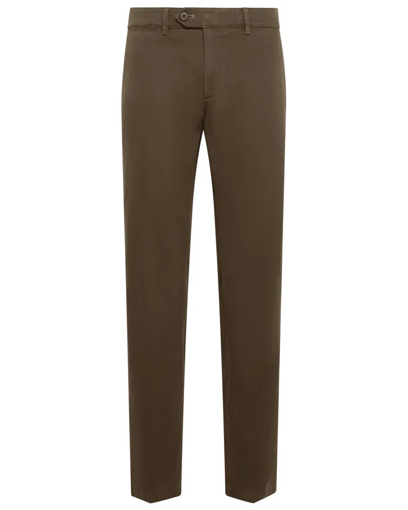 Eurex by Brax Chino Joe mit Stretchanteil, Modern Fit in Oliv