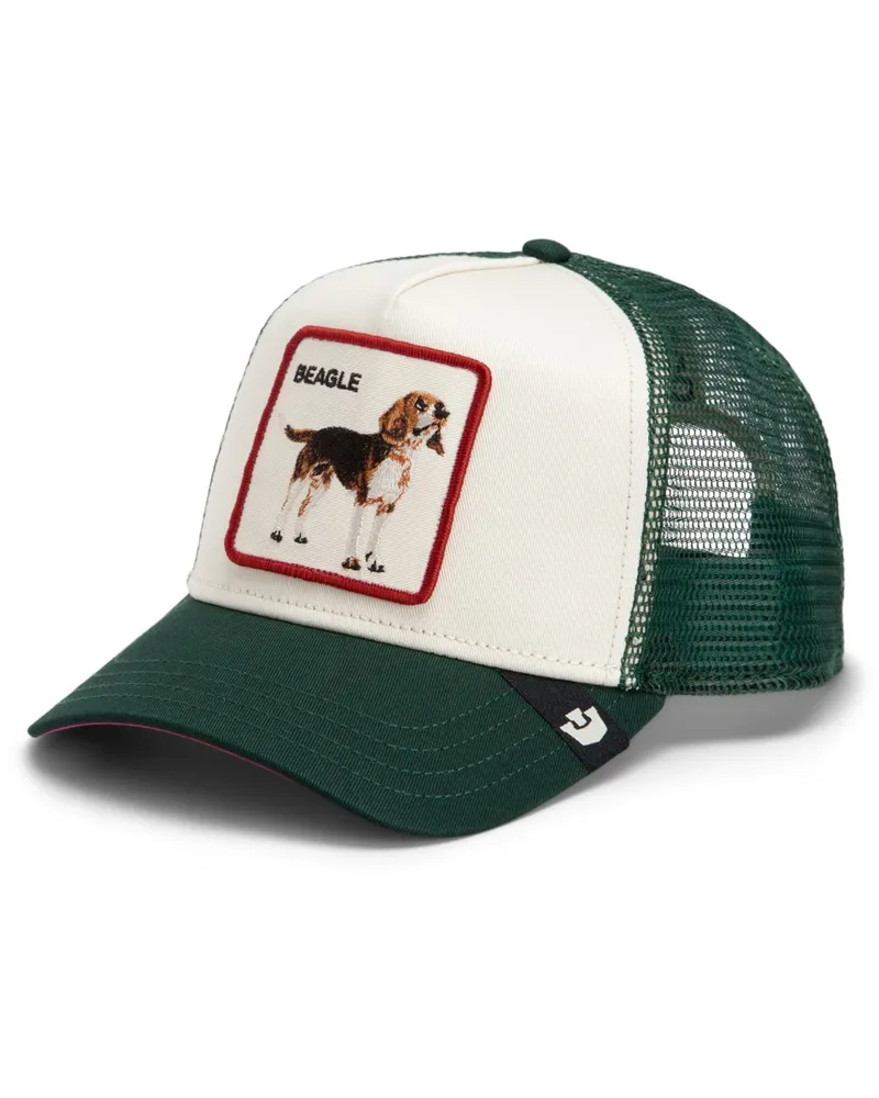 Goorin Bros. Cap mit Mesh-Netz und Aufnäher in Grün