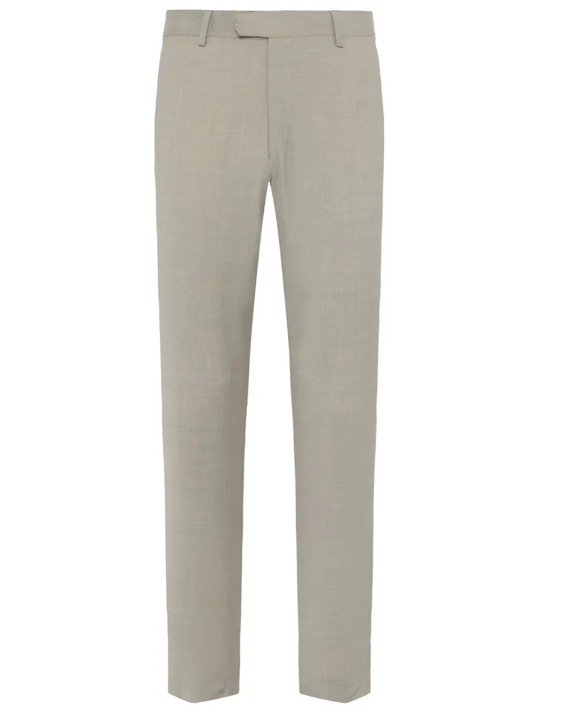 Tiger of Sweden Anzughose aus einem Woll-Mix mit Stretchanteil in Beige