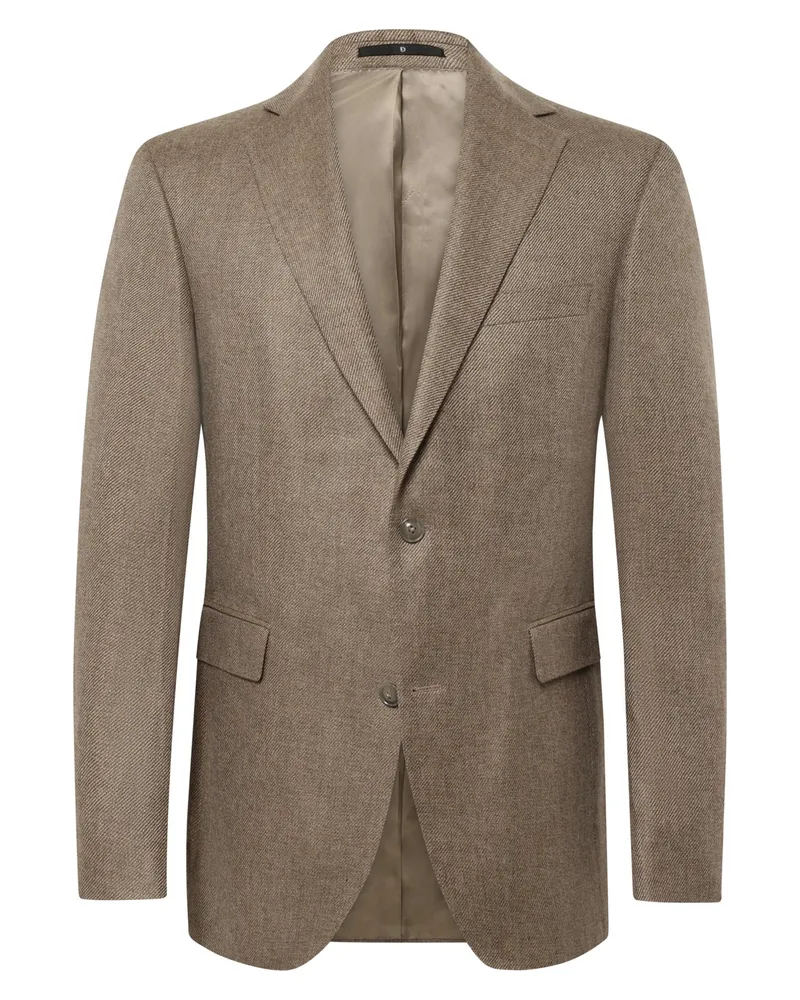Dressler Einreiher-Sakko aus Kaschmir in Beige