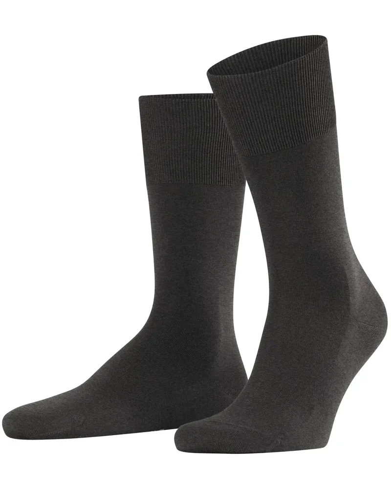 Falke ClimaWool Socken aus einem Merinowolle-Loyocell-Mix in Anthrazit